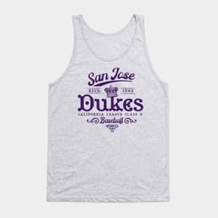 San Jose Dukes Baseball Tank Top